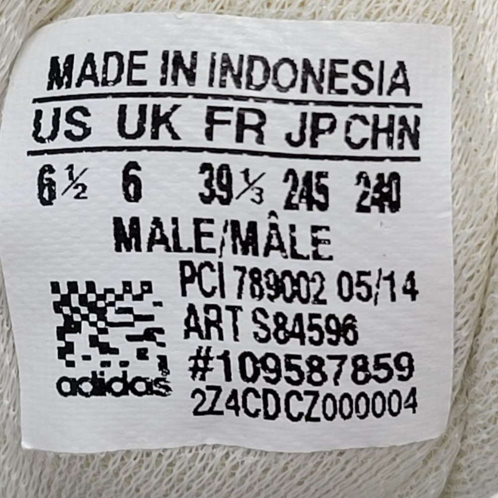 Adidas Top Ten Discogs Hi White Classic Mens Basketball Shoes S84596 US Size 6.5 - Picture 8 of 8